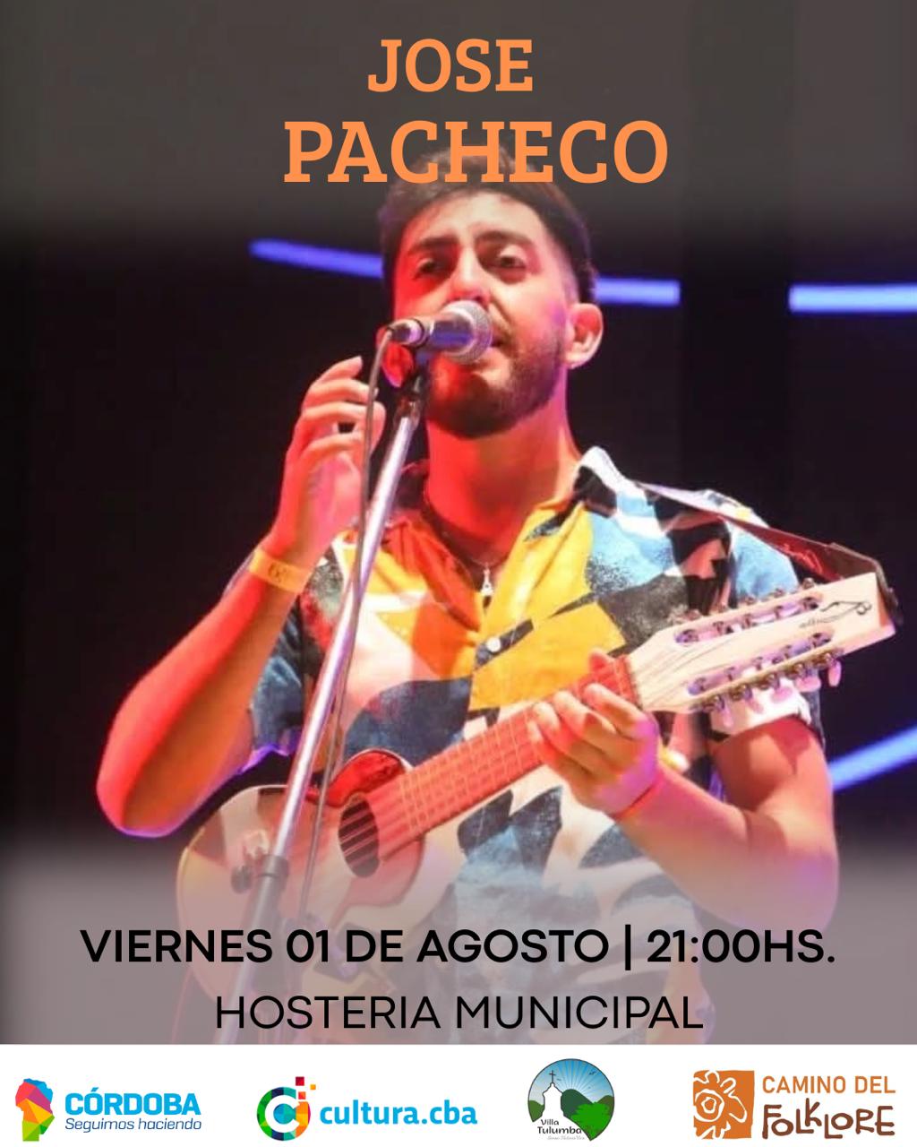 PRESENTACIÓN DE JOSÉ PACHECO EN LA HOSTERÍA MUNICIPAL